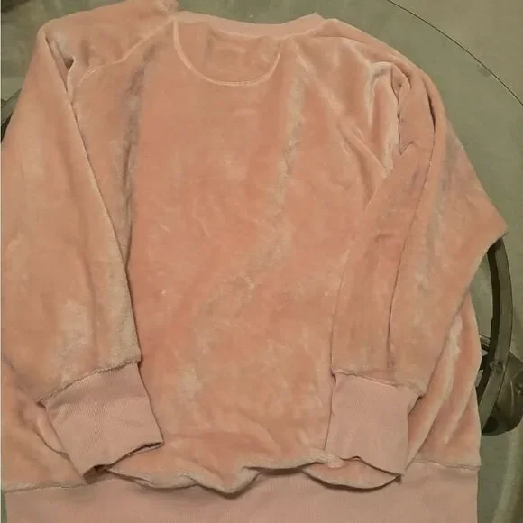 SO Cozy Peach Sweatshirt - Picture 3 of 3